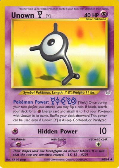 Unown [Y] Unlimited