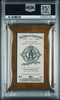 2024 Allen & Ginter Jasson Dominguez #MAJD Mini Autograph New York Yankees On-Card Autograph PSA 10 back of card