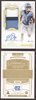 2023 Panini Flawless Josh Downs #RPAV-JOD Flawless Rookie Patch Autographs Vertical Gold Jersey, #7/10 North Carolina On-Card Autograph RC EX front and back of card