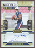 2024 Panini Contenders Joe Milton #106 Midfield Ticket #20/50 New England Patriots On-Card Autograph RC front of card