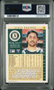 1993 Score Vince Horsman #406 Autograph Oakland Athletics On-Card Autograph PSA 5 Auto 10 back of card