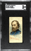 1889 Duke's Cigarettes General Gilmore N78 History Of Generals SGC 3 front of card