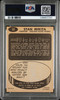 1965-66 Topps Stan Mikita #5 Chicago Blackhawks HOF PSA 5 back of card
