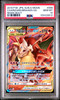 2019 Pokemon Sun & Moon Charizard & Braixen GX #8 Sun & Moon Remix Bout, Japanese PSA 10 front of card