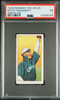 1911 T206 Patsy Dougherty Piedmont 350-460 Arm In Air Factory No. 25 Chicago Amer. PSA 1 front of card