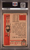 1957 Topps Ed Fleming #79 Los Angeles Lakers RC PSA 5 back of card