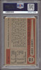 1954 Bowman Larry Doby #84 Cleveland Indians HOF PSA 7 back of card