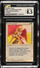 1993 Magic The Gathering Guardian Angel Alpha Common CGC 8.5 front of card