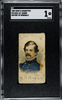 1889 Duke's Cigarettes Gen. N.P. Banks N78 History Of Generals SGC 1 front of card