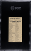 1889 W.S. Kimball & Co. Japanese N186 Dancing Women SGC 5 back of card
