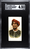 1889 W.S. Kimball & Co. Taloukdar Of Koumari N189 Savage & Semi-Barbarous Cheifs & Rulers SGC 4.5 front of card