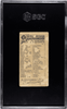 1890 Allen & Ginter Chamois N21 Quadrupeds SGC 1 — certification 5245653, back of card