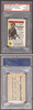 1953 Parkhurst The First Blackmail #10 Ripleys Believe It Or Not Ad Back PSA 8(OC) front and back of card