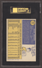 1970 Topps Ike Brown #152 Detroit Tigers RC SGC 5 back of card