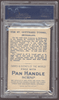 1911 T99 St. Gotthard Tunnel Sights & Scenes Of The World Factory No. 6 PSA 4 back of card