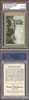 1911 T99 Westminster Abbey Sights & Scenes Of The World Factory No. 10 PSA 4 front and back of card
