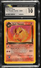 2000 Pokemon Team Rocket Dark Flareon #35 1st Edition CGC 10 front of card