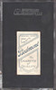 1910 T206 Bill Clancy Piedmont 350 Factory No. 25 Buffalo SGC 2 back of card