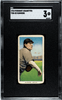 1910 T206 Ed Summers Piedmont 350 Factory No. 25 Detroit SGC 3 front of card