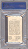 1910 T113 Morocco Types Of Nations Factory No. 240 PSA 5 back of card