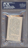 1910 T113 Tasmania Types Of Nations Factory No. 240 PSA 5 back of card