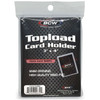 BCW Thick Card Topload Holder - 360 Pt. 1 Ct. retail pack with 360-point holder, detail view
