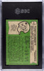 1978 Topps Tony Dorsett #315 Dallas Cowboys HOF RC SGC 4 back of card