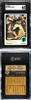 1973 Topps Reggie Jackson #255 Oakland Athletics HOF SGC 6 front and back of card
