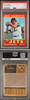 1971 Topps Joe Namath #250 New York Jets HOF PSA 5 front and back of card