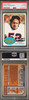 1976 Topps Randy Gradishar #257 Denver Broncos HOF RC PSA 6 front and back of card