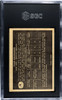 1967-68 Topps Yvan Cournoyer #70 Montreal Canadiens HOF SGC Authentic back of card