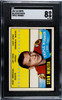 1967-68 Topps Stan Mikita #64 Triple Winner Chicago Blackhawks HOF SGC 8 front of card