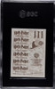 2001 Panini Harry Potter Snape At Hogwarts #111 Philosopher's Stone Sparkle SGC 9 back of card
