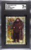 2001 Panini Harry Potter Hagrid #54 Philosopher's Stone Sparkle SGC 7 front of card