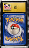 2000 Pokemon Team Rocket Meowth #62/82 1st Edition CGC Pristine 10 back of card