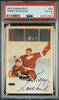 1953-54 Parkhurst Terry Sawchuk #46 Detroit Red Wings HOF PSA 4 front of card