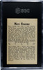 1958-59 Parkhurst Marc Reaume #20 Toronto Maple Leafs SGC 5.5 back of card