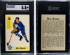 1958-59 Parkhurst Marc Reaume #20 Toronto Maple Leafs SGC 5.5 front and back of card