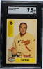 1958-59 Parkhurst Toe Blake #9 Montreal Canadiens HOF SGC 7.5 front of card