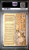 1963 Topps Hank Aaron #390 Milwaukee Braves HOF PSA 3 back of card
