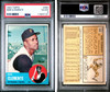 1963 Topps Bob Clemente #540 Pittsburgh Pirates HOF PSA 4 front and back of card