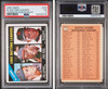1966 Topps Roberto Clemente, Hank Aaron & Willie Mays #215 Batting Leaders Pittsburgh Pirates / Milwaukee Braves / San Francisco Giants HOF PSA 3 front and back of card