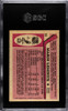 1987-88 O-Pee-Chee Mario Lemieux #15 Pittsburgh Penguins HOF SGC 6.5 back of card