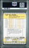 1989 Fleer Bill Ripken #616 FF Error Baltimore Orioles PSA 9 back of card