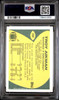 1989 Topps Traded Troy Aikman #70T Dallas Cowboys HOF RC PSA 9 back of card