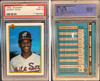 1990 Bowman Sammy Sosa #312 Chicago White Sox RC PSA 9 (Cert 11396794) front and back of card