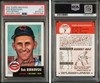 1991 Topps Archives Bob Borkowski #7 The Ultimate 1953 Series 1953 Reprint, PSA/DNA Autograph Cincinnati Reds In Person Autograph PSA/DNA 5 Auto 10 front and back of card