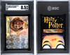 2001 WOTC Harry Potter Hermione Granger #10 Foil SGC 8.5 front and back of card