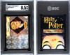 2001 WOTC Harry Potter Draco Malfoy #3 Foil SGC 8.5 front and back of card