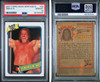 2007 Topps WWE Heritage III Triple H #28 HOF PSA 10 front and back of card